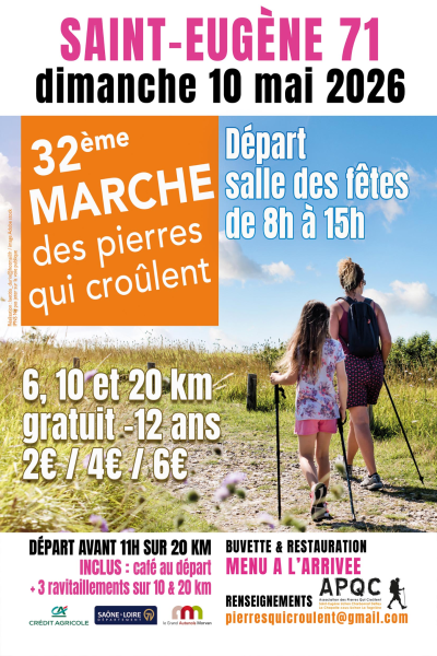 MARCHE DES PIERRES QUI CROULENT